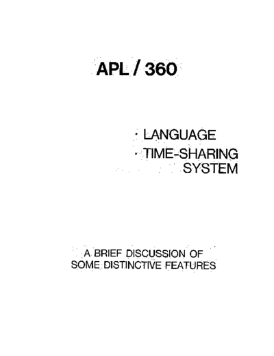 IBM APL 360 Features  IBM apl APL_360_Features.pdf