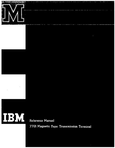 IBM A22-6527-1 7701 Jul61  IBM datacomm A22-6527-1_7701_Jul61.pdf