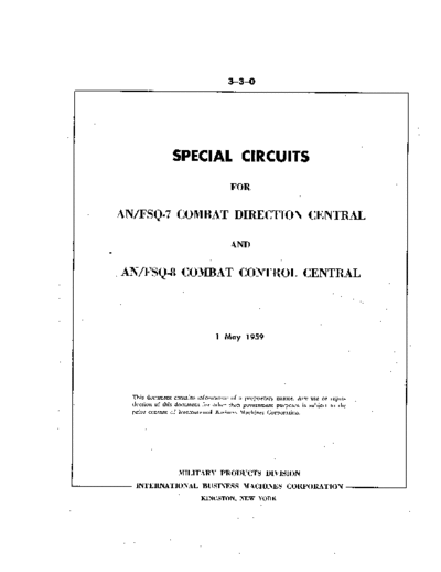 IBM 3-3-0 Special Circuits May59  IBM sage 3-3-0_Special_Circuits_May59.pdf