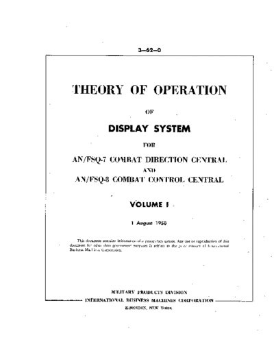 IBM 3-62-0 Display System Vol1 Aug58  IBM sage 3-62-0_Display_System_Vol1_Aug58.pdf