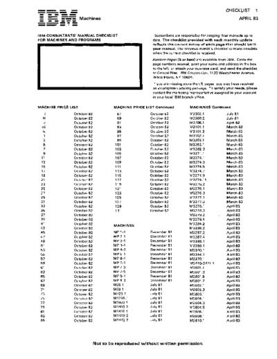 IBM Service For Consultants 198304  IBM serviceForConsultants Service_For_Consultants_198304.pdf