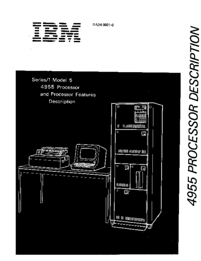 IBM GA34-0021-0 Model 5 4955 Processor Description Nov76  IBM series1 GA34-0021-0_Model_5_4955_Processor_Description_Nov76.pdf