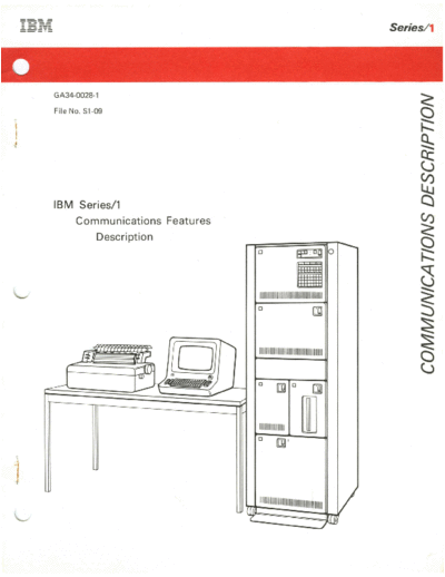 IBM GA34-0028-1 Communications Features Description Mar77  IBM series1 GA34-0028-1_Communications_Features_Description_Mar77.pdf