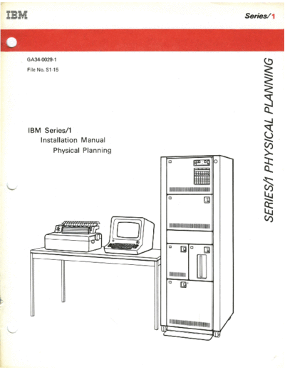 IBM GA34-0029-1 Installation Manual Physical Planning Mar77  IBM series1 GA34-0029-1_Installation_Manual_Physical_Planning_Mar77.pdf