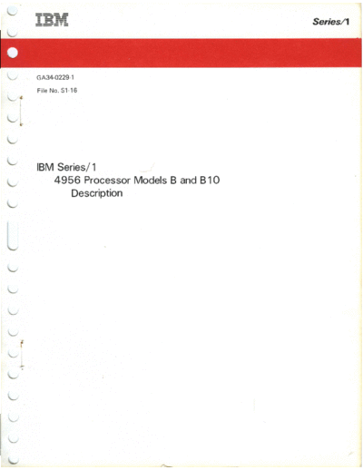 IBM GA34-0229-1_4956_Processor_Models_B_and_B10_Description_Jan86  IBM series1 GA34-0229-1_4956_Processor_Models_B_and_B10_Description_Jan86.pdf