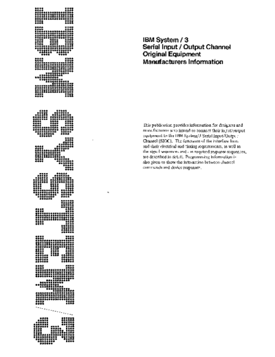 IBM GA21-9130-0 System3 SerialIO Channnel OEM Mar71  IBM system3 GA21-9130-0_System3_SerialIO_Channnel_OEM_Mar71.pdf