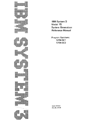 IBM GC21-7616-4 System3 Model15 SystemGenerationReferenceManual Dec78  IBM system3 GC21-7616-4_System3_Model15_SystemGenerationReferenceManual_Dec78.pdf