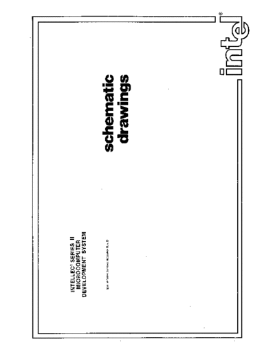 Intel 9800544-04D Intellec Series II Schematics Mar80  Intel MDS2 9800544-04D_Intellec_Series_II_Schematics_Mar80.pdf