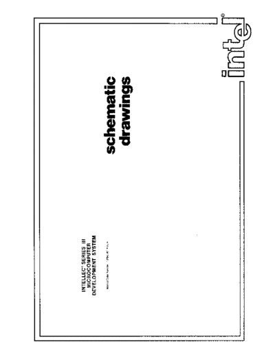 Intel 121642-001A Intellec Series III Schematics  Intel MDS3 121642-001A_Intellec_Series_III_Schematics.pdf