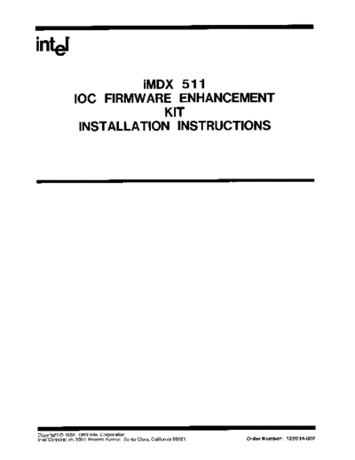Intel 122014-002 iMDX 511 IOC Firmware Enhancement Kit Installation May83  Intel MDS3 122014-002_iMDX_511_IOC_Firmware_Enhancement_Kit_Installation_May83.pdf