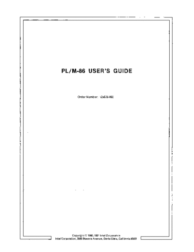 Intel 121636-002 PLM86 Users Guide Nov81  Intel ISIS_II 121636-002_PLM86_Users_Guide_Nov81.pdf