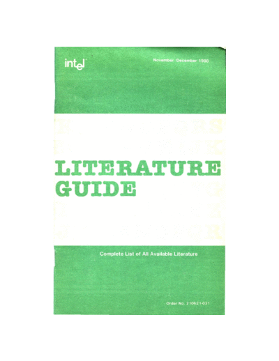 Intel 210621-031 Intel Literature Guide Dec88  Intel _catalog 210621-031_Intel_Literature_Guide_Dec88.pdf