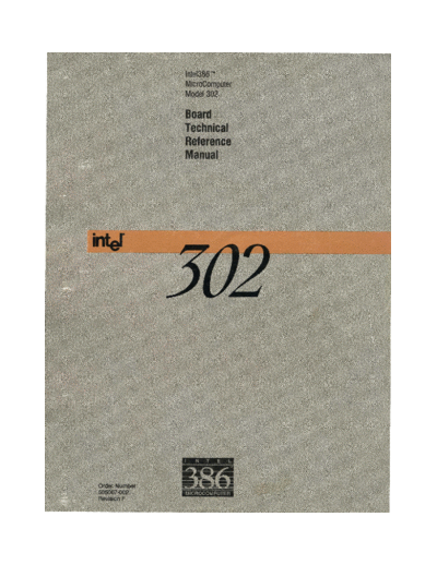 Intel Intel 386 Model 302 Board Technical Reference Jan90  Intel _dataBooks Intel_386_Model_302_Board_Technical_Reference_Jan90.pdf