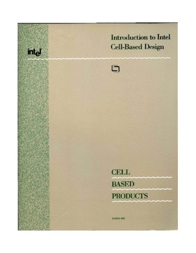 Intel Introduction to Intel Cell-Based Design 1988  Intel _dataBooks Introduction_to_Intel_Cell-Based_Design_1988.pdf