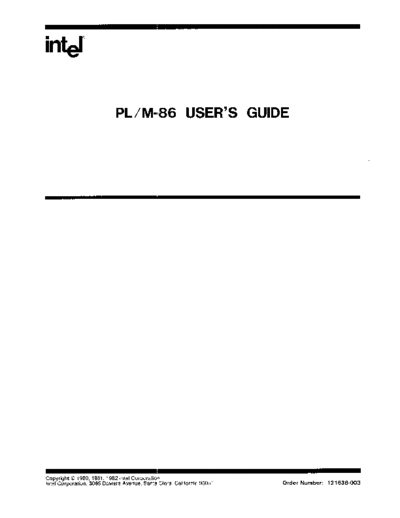 Intel 121636-003 PLM86 Oct82  Intel PLM 121636-003_PLM86_Oct82.pdf