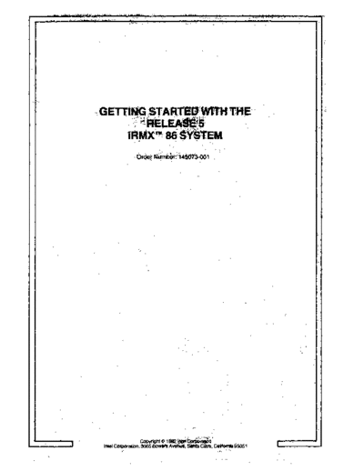 Intel 145073-001 Getting Started With Release 5 iRMX System Sep82  Intel iRMX 145073-001_Getting_Started_With_Release_5_iRMX_System_Sep82.pdf