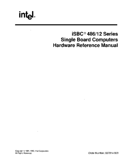 Intel 50791-003 iSBC 486-12 Series Hardware Reference Sep92  Intel iSBC 50791-003_iSBC_486-12_Series_Hardware_Reference_Sep92.pdf