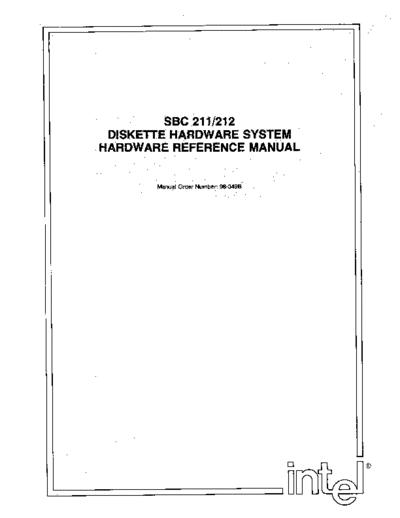 Intel 98349B iSBC 211 212 Diskette Hardware Reference 1977  Intel iSBC 98349B_iSBC_211_212_Diskette_Hardware_Reference_1977.pdf