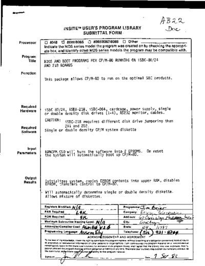 Intel CPM for iSBC 80 24A+iSBX 218 Sep82  Intel iSBC CPM_for_iSBC_80_24A+iSBX_218_Sep82.pdf