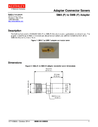 Keithley 077105600 (Oct 2014)(131936200)  Keithley Adapters 077105600 (Oct 2014)(131936200).pdf