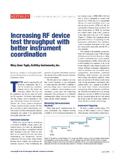 Keithley 2513 Optimizing Throughput  Keithley Appnotes 2513 Optimizing Throughput.pdf