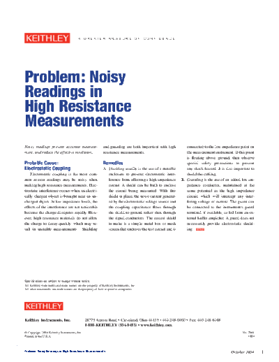 Keithley 2564 Noise in Hi Res  Keithley Appnotes 2564 Noise in Hi Res.pdf