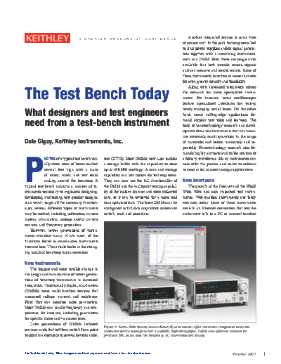 Keithley 2649 Test Bench Today  Keithley Appnotes 2649 Test Bench Today.pdf