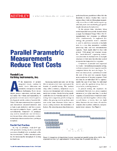 Keithley 2948 Parallel Parametric  Keithley Appnotes 2948_Parallel_Parametric.pdf