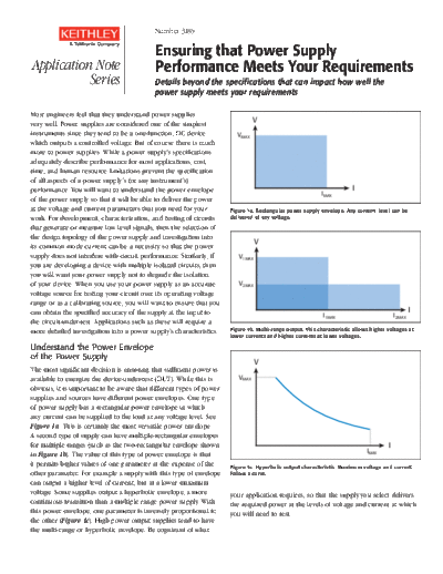 Keithley 3185 Ensuring PwrSply Perf   Keithley Appnotes 3185 Ensuring PwrSply Perf .pdf