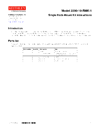 Keithley 071316800(2290-10-RMK-1)  Keithley Kits 071316800(2290-10-RMK-1).pdf