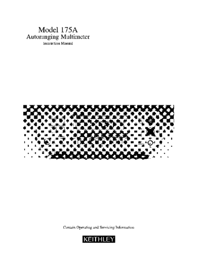 Keithley 175A 901 01A  Keithley 175A 175A_901_01A.pdf