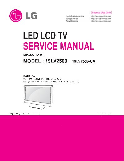 LG LG LA01T 19LV2500-UA [SM]  LG Monitor LG_LA01T_19LV2500-UA_[SM].pdf