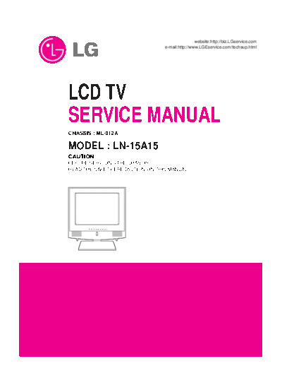 LG LG ML012A LN15A15 [SM]  LG Monitor LG_ML012A_LN15A15_[SM].pdf