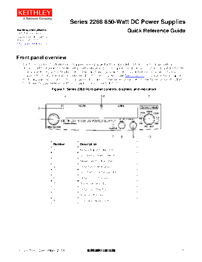 Keithley 071337500 Dec 2014 2268S QSG  Keithley 2268 071337500_Dec_2014_2268S_QSG.pdf