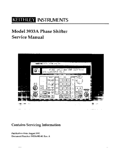 Keithley 3933A 902 01A  Keithley 3933 3933A_902_01A.pdf