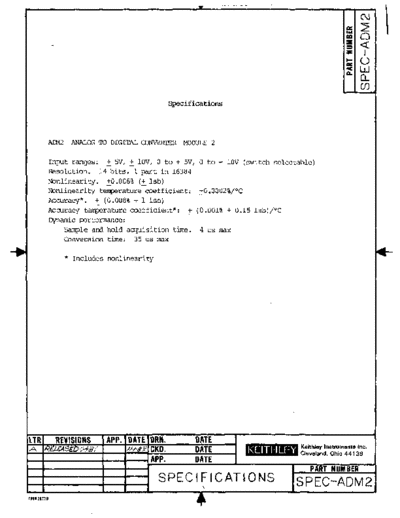 Keithley ADM2 500RevA DocSpec  Keithley 500 ADM2_500RevA_DocSpec.pdf