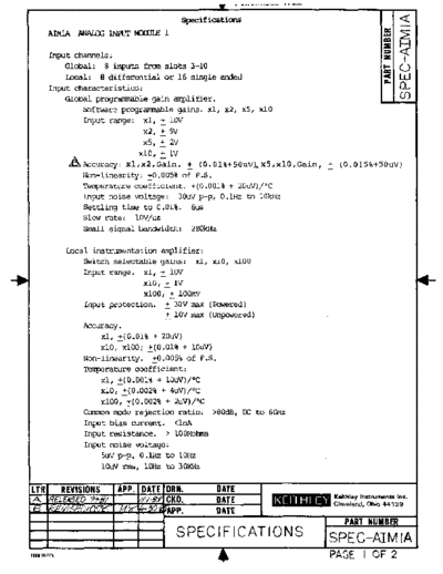 Keithley AIM1A 500RevB DocSpec  Keithley 500 AIM1A_500RevB_DocSpec.pdf