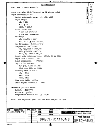 Keithley AIM3 500RevA DocSpec  Keithley 500 AIM3_500RevA_DocSpec.pdf