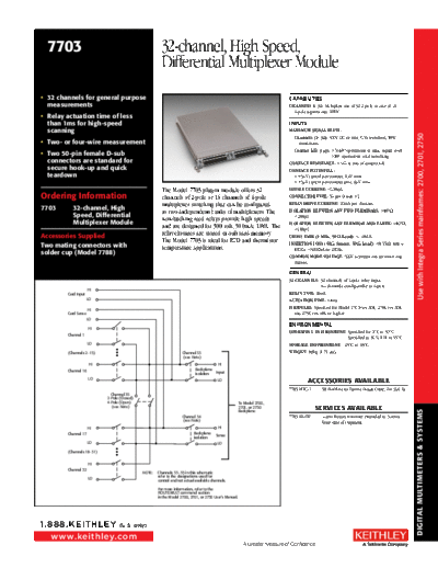 Keithley 7703  Keithley 77xx 7703.pdf