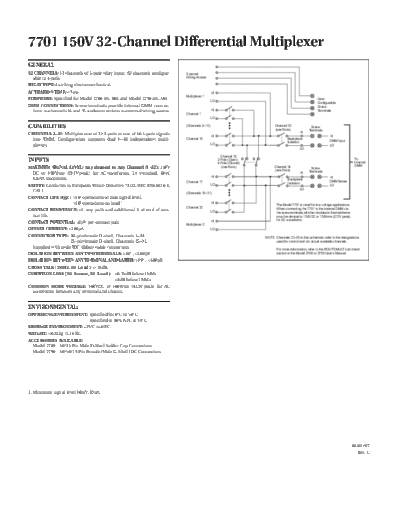 Keithley SPEC-7701 (C - Aug 2007)  Keithley 77xx SPEC-7701 (C - Aug 2007).pdf