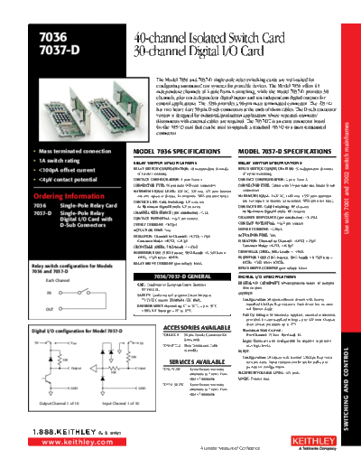 Keithley 7036-7037  Keithley 70xx 7036-7037.pdf