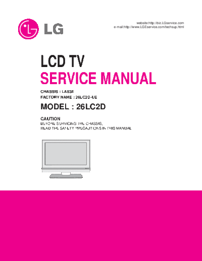 LG LG 26LC2D [SM]  LG Monitor LG_26LC2D_[SM].pdf
