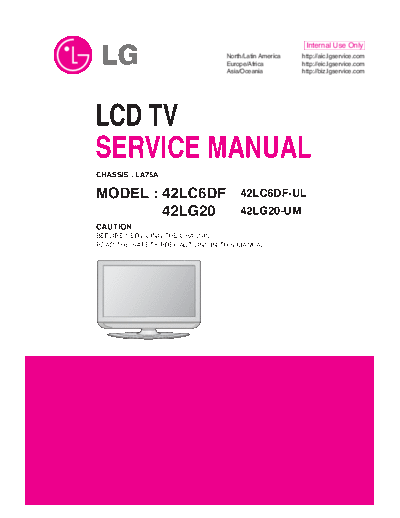 LG LG 42LG20 [SM]  LG Monitor LG_42LG20_[SM].pdf