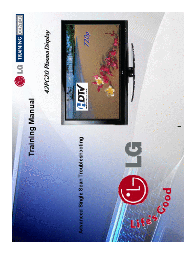 LG LG 42PG20 training slides [TM]  LG Monitor LG_42PG20_training_slides_[TM].pdf