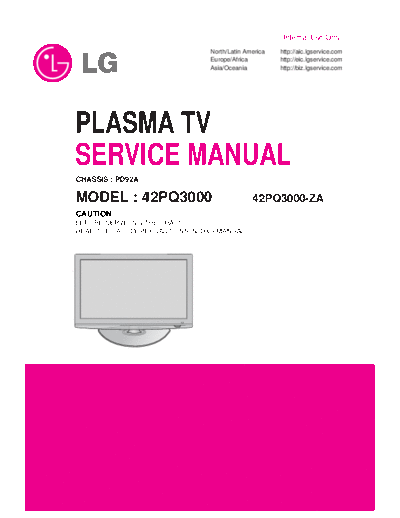 LG LG 42PQ3000 [SM]  LG Monitor LG_42PQ3000_[SM].pdf