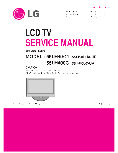 LG LG 55LH40 [SM]  LG Monitor LG_55LH40_[SM].pdf