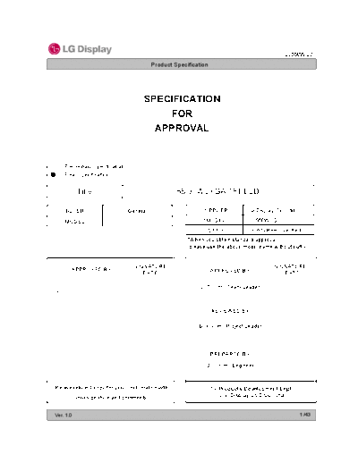 LG LG Display Datasheet LC550WUD [DS]  LG Monitor LG_Display_Datasheet_LC550WUD_[DS].pdf