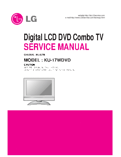 LG LG KU-17WDVD [SM]  LG Monitor LG_KU-17WDVD_[SM].pdf