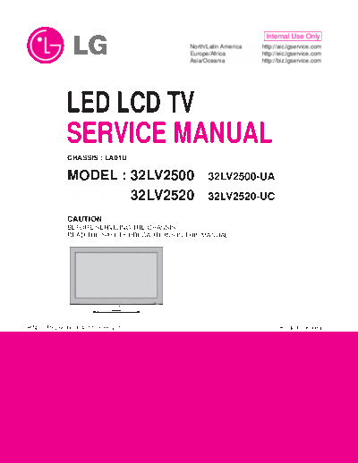 LG LG LA01U 32LV2520-UC [SM]  LG Monitor LG_LA01U_32LV2520-UC_[SM].pdf