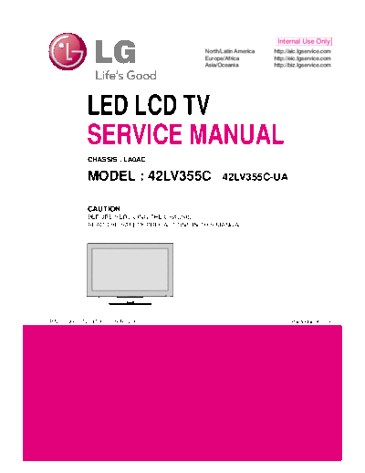 LG LG LA0AC 42LV355C-UA [SM]  LG Monitor LG_LA0AC_42LV355C-UA_[SM].pdf